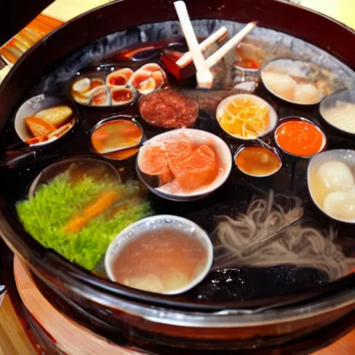 Image similar to chongqing hot pot, full view