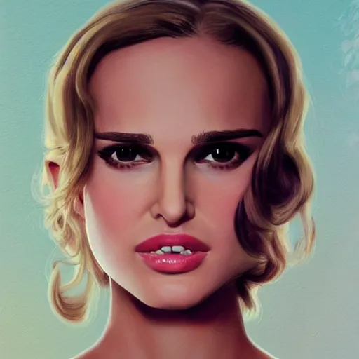 Image similar to natalie portman by loish