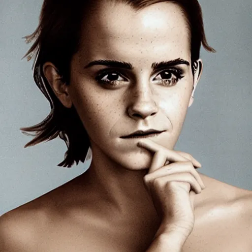 Prompt: emma watson as an eldritch