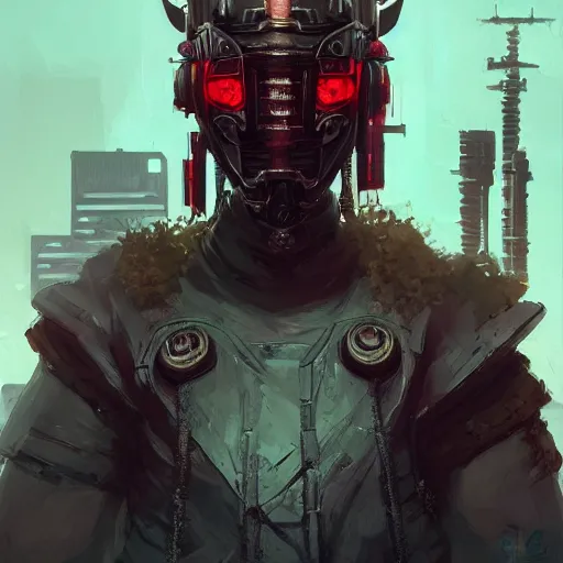 Image similar to cyberpunk viking helmet mask warrior goddess robot ninja fantasy, art gta 5 cover, official fanart behance hd artstation by jesper ejsing, by rhads, makoto shinkai and lois van baarle, ilya kuvshinov, ossdraws