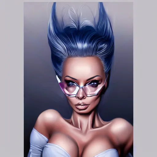 Image similar to portrait of isabelledeltore by artgerm