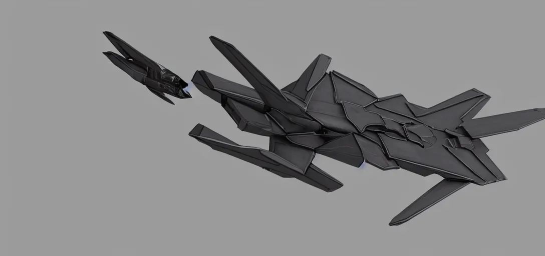 Image similar to mechanized moth with wings spread, gunmetal grey, very symmetrical, orthographic view, top down view, bottom view, side view, blueprints, mecha, lockheed martin f - 3 5 lightning ii, fighter jet, cybernetic, robotic, highly detailed, artstation, autodesk maya, super realistic, unreal engine