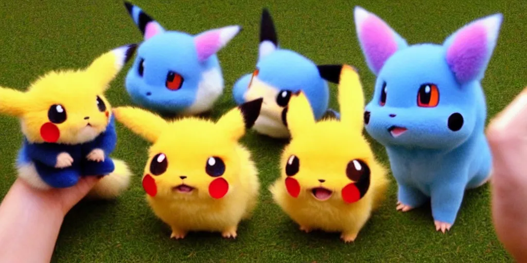 Prompt: real life pokemons photo, cute!!!, chuncky!!!, adorable!!!, fluffy!!!, ultra realistic!!!, golden hour, sharp focus