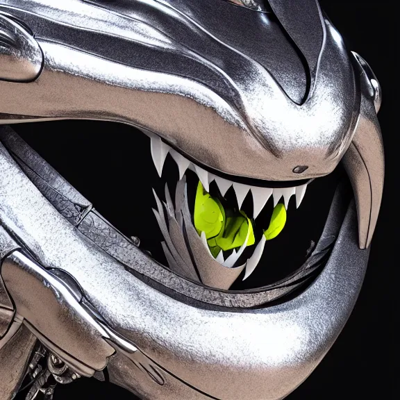 Prompt: detailed close maw shot of a gigantic goddess elegant beautiful stunning anthropomorphic hot robot mecha female dragon, eating a spaceship whole, with sleek silver metal armor and cat ears, OLED visor over eyes, micro art, prey, vore, digital art, mawshot, dragon vore, dragon maw, furry art, high quality, 8k 3D realistic, macro art, micro art, Furaffinity, Deviantart, Eka's Portal, G6