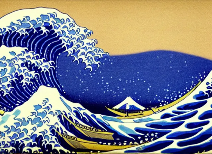 Image similar to A beautiful photograph of paphos beach, 8k, hyper-detailed, the great wave off kanagawa