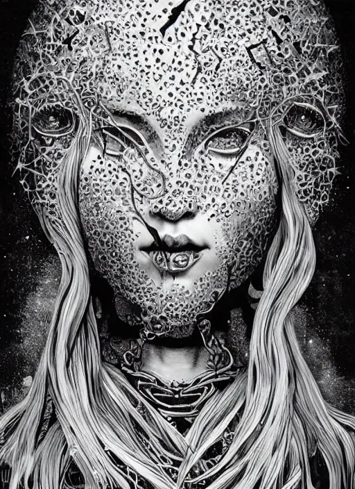 Prompt: Viking goddess painting by Dan Hillier, trending on artstation, artstationHD, artstationHQ, 4k, 8k