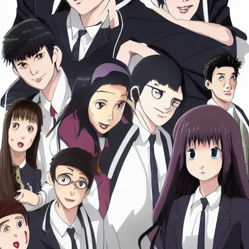 Image similar to parasyte anime bold