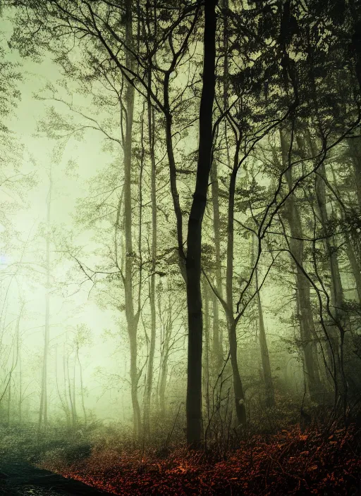 Image similar to thriller book cover of a forest with moon, realistic concept, unsplash photography, shutterstock, getty images, highly detailed photography, flickr