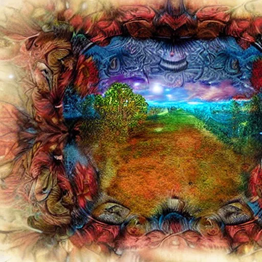 Image similar to deep dream