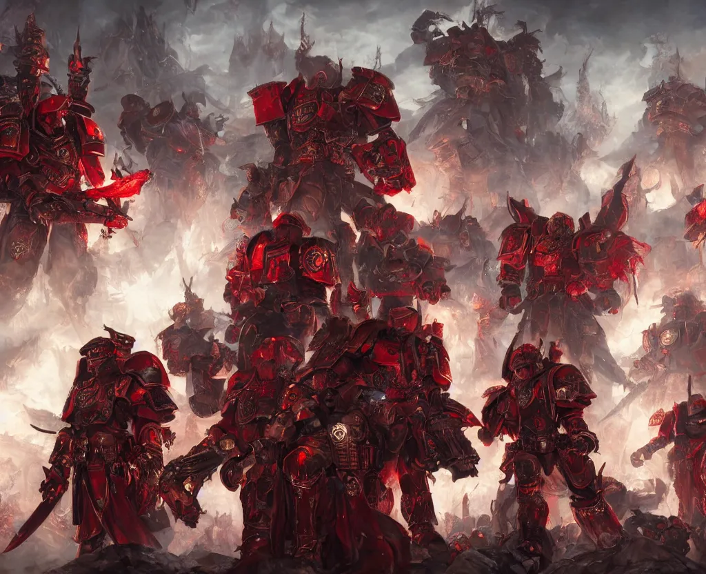 Image similar to a epic and fantasy concept art of blood ravens, w 4 0 k, by tsuyoshi nagano, akihiko yoshida, aion, hyperdetailed, 8 k realistic, symmetrical, wallpaper, long shot, frostbite 3 engine, cryengine, dof, trending on artstation, digital art