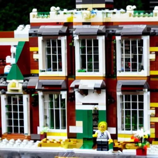 Image similar to lego house