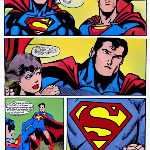 Prompt: superman destroying a hospital full of kids