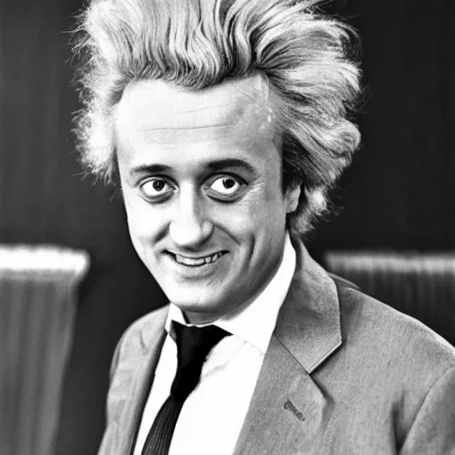 Prompt: geert wilders as gene wilder