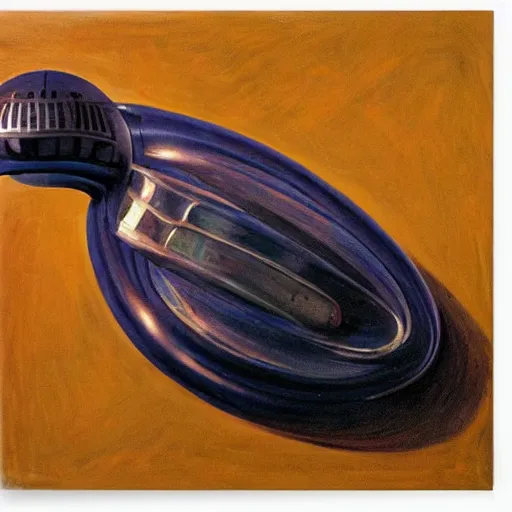 Image similar to alien by wayne thiebaud