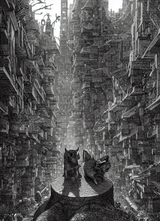 Image similar to Beastars Legoshi , Dynamic lighting, Charachter design, cinematic, extremely high detail, photo realistic, cinematic lighting, pen and ink, intricate line drawings, post processed, concept art, artstation, matte painting, style by Raphael Lacoste, Eddie Mendoza, Q Hayashida, Paru Itagaki