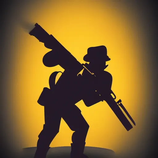 Image similar to a poster art in the style of team fortress 2 dramatic lighting.