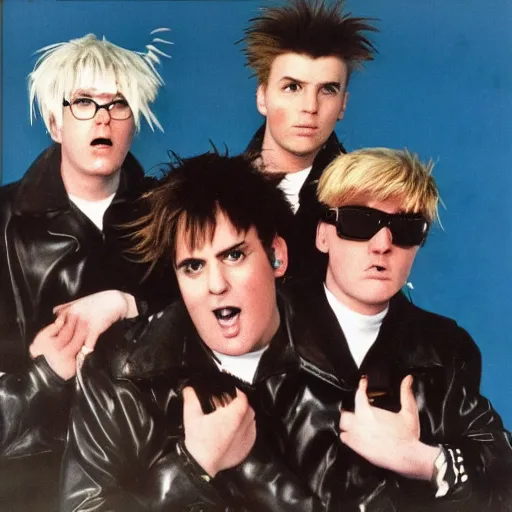 Image similar to flock of seagulls album cover