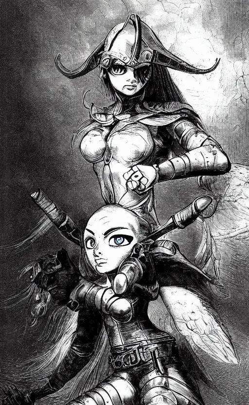 Prompt: elf pricncess, battle angel alita. by rembrandt 1 6 6 7, illustration