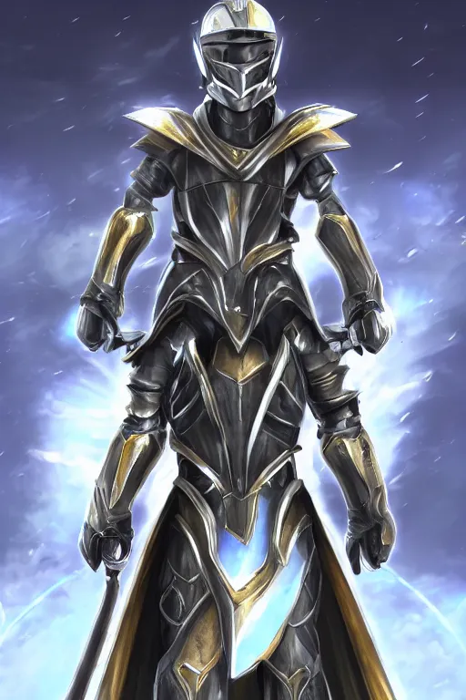 Image similar to helmet armor guardian destiny in witch queen illumination ray tracing hdr fanart arstation by sung choi robot ninja mask and eric pfeiffer and gabriel garza and casper konefal