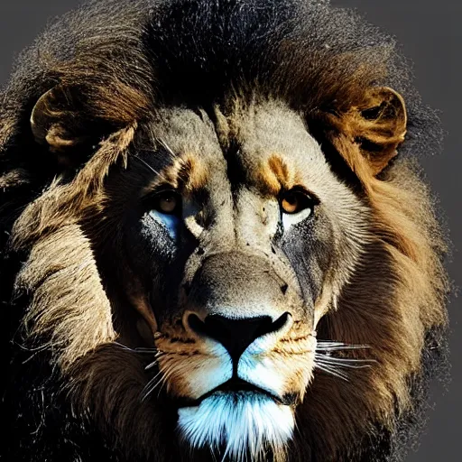 Image similar to all black male lion