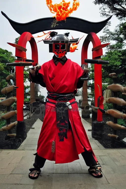 File:Afro Samurai cosplayers (2335246793) (2).jpg - Wikimedia Commons