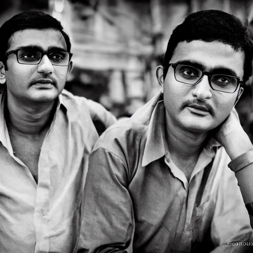 Image similar to sourav ganguly as a pimp, ultra realistic, highly detailed, canon 3 5 mm portrait photography