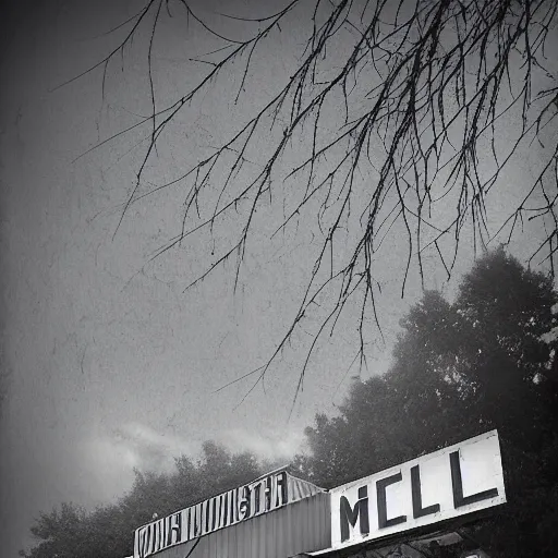 Prompt: double exposure photograph, lovers falling, neon motel