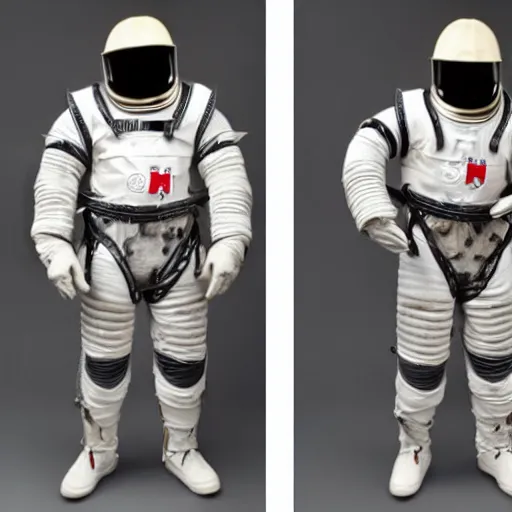 Prompt: space suits for Knights templar