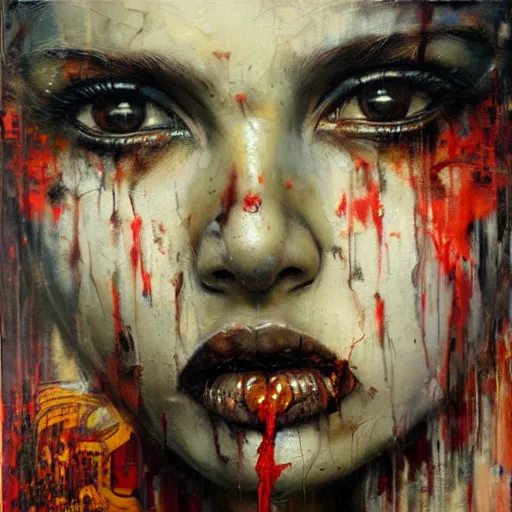 Prompt: zombie apocalypse by tim okamura, detailed