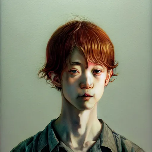 Image similar to prompt : 3 d render hyper real majestic soft light dramatic light portrait painted in miyazaki color style drawn by katsuhiro otomo and takato yamamoto, inspired by fables, china doll face, smooth face feature, intricate oil painting, high detail, sharp high detail, manga and anime 2 0 0 0