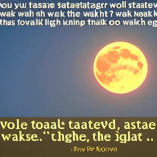 Prompt: would you stare forever at the sun and never watch the moon rising? would you walk forever in the light to never learn the secret of the quiet night?