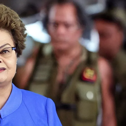 Image similar to dilma rousseff in resident evil