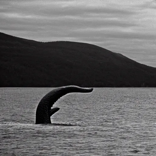 Image similar to lochness monster sighting