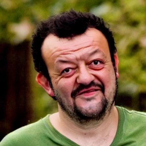 Image similar to photo of matteo salvini as gollum from lord of the rings, highly detailed