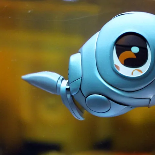 Image similar to bionic goldfish robot,