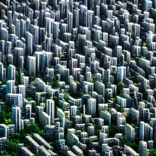 Image similar to 8 k photograph from a crowd of aliens, organic buildings