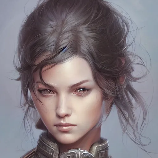 Image similar to character portrait by Magali Villeneuve and Steve Argyle,Livia Prima,fantasy art,beautiful,artstation,detailed,intricate details,masterpiece