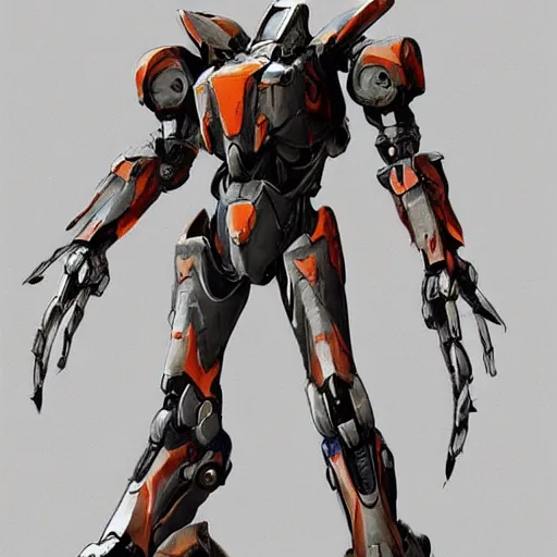 Image similar to armored critters, concept mecha suit from anthem video game, by vitaly bulgarov, by yoji shinkawa, by joss nizzi, by shoji kawamori, bioware, mecha, deviantart, artstation, render, unreal engine