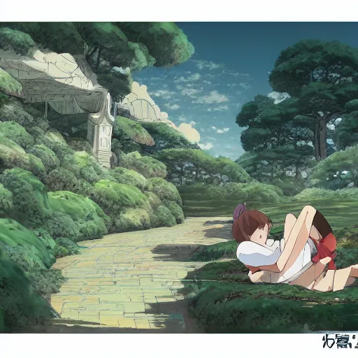 Prompt: to dream is to be alive, manga ghibli studio concept art :: uhd, 16k resolution ::
