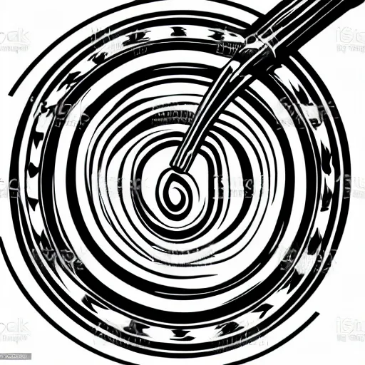 Prompt: bowl gouge, vector art