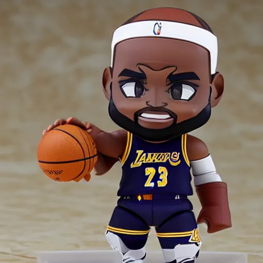 Prompt: lebron james nendoroid