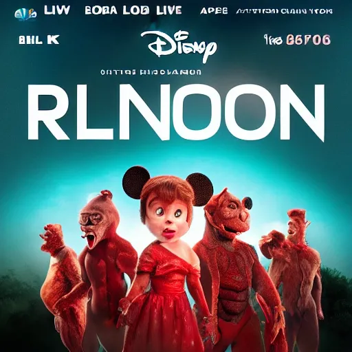 Image similar to live action disney turning red, 8k resolution, full HD, cinematic lighting, award winning, anatomically correct