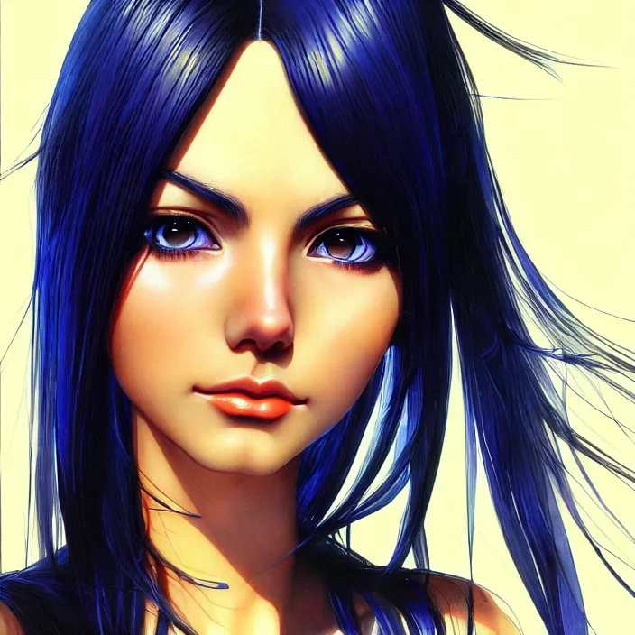 Prompt: portrait of victoria justice, by katsuhiro otomo, yoshitaka amano, nico tanigawa, and artgerm rendered with 3 d effect, sweet artpiece.