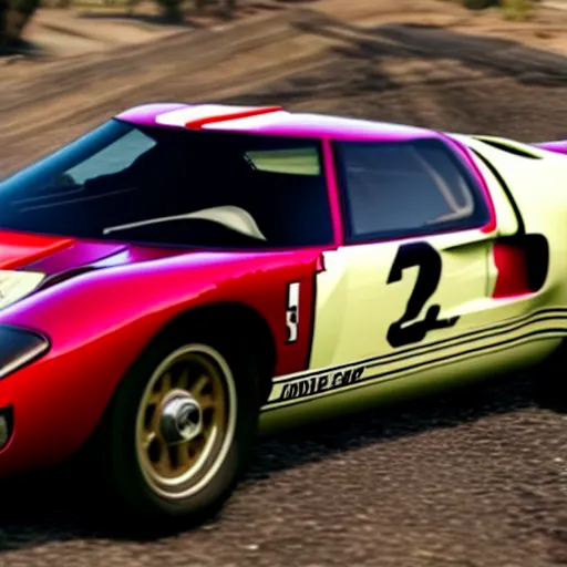 Image similar to ford gt 4 0 in red dead redemption 2