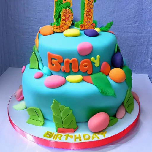 Image similar to a giant birthday cake