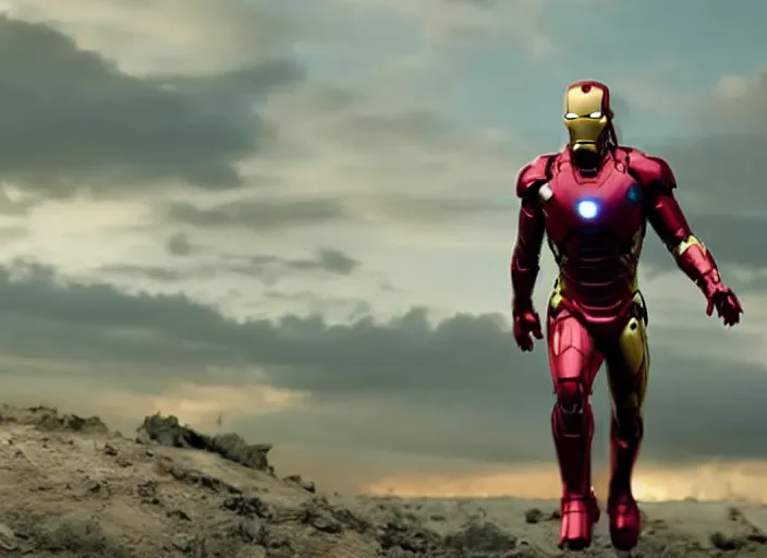 Image similar to film still of snoop dogg snoop dogg snoop dogg as iron man in new avengers film, 4k