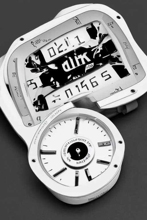 Image similar to a dietary supplement by richard mille, refined, simple, pure, white