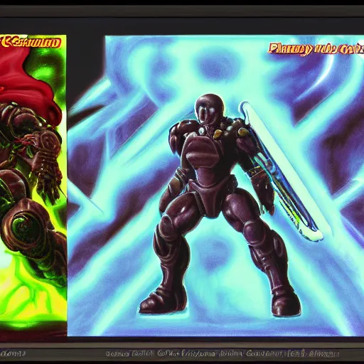 Prompt: semi realistic phantasy star iii : generations of doom game screen battle rendered by stanley artgem, rpgmaker