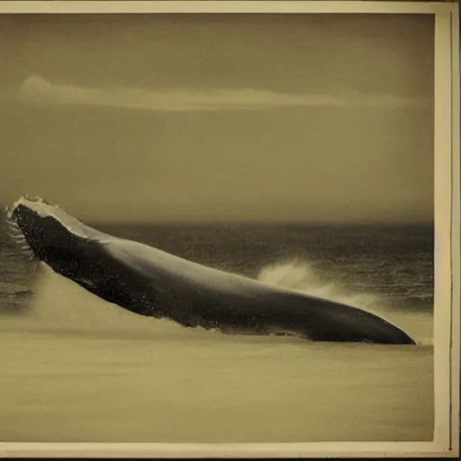 Image similar to maori girl riding a whale in ocean ,in the rain, style of Hiroshi Sugimoto ,atmospheric illustration,