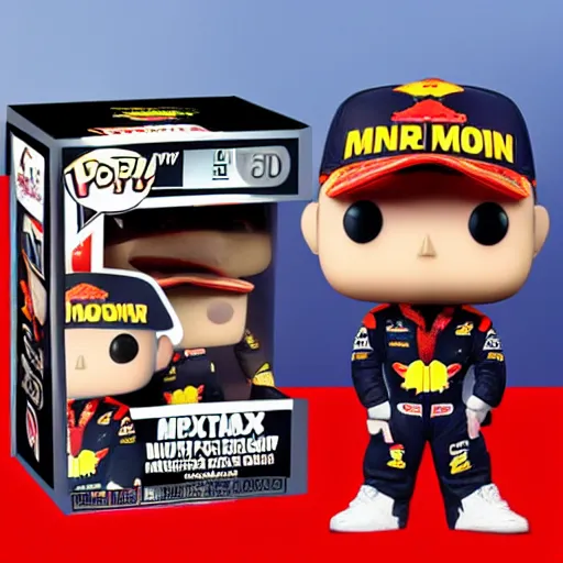funko pop of max verstappen, Stable Diffusion